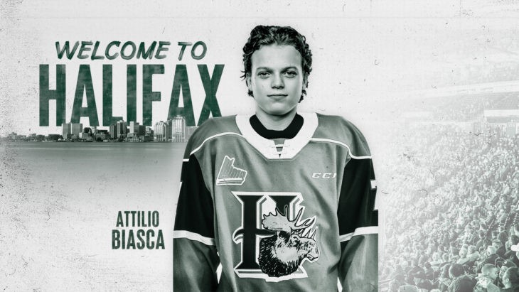 Le Suédois Attilio Biasca va pouvoir débuter sa saison de LHJMQ