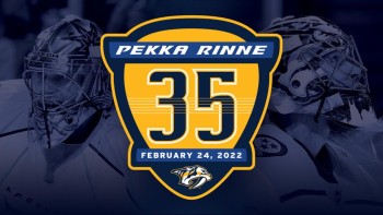 Pekka Rinne deviendra le premier joueur de l'histoire des Predators à voir son maillot retiré
