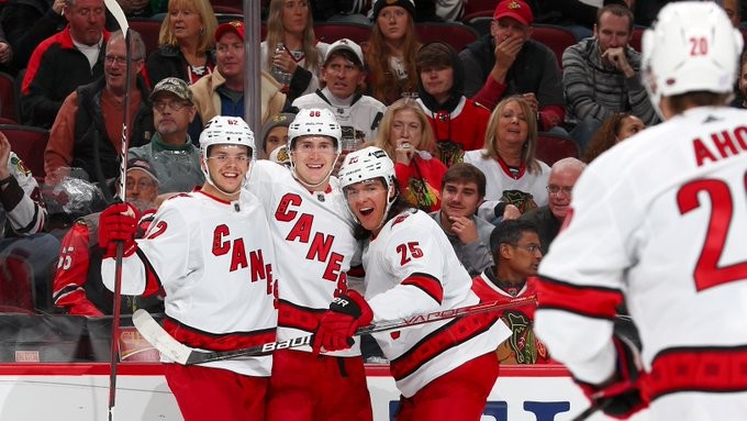 Les Hurricanes enchaînent avec une 9ème victoire, deux points pour Roman Josi et un but pour Sven Baertschi