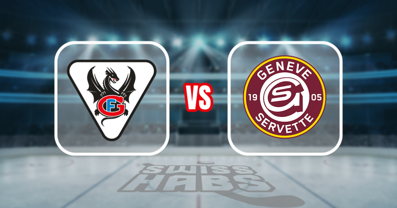 Formation des équipes et joueurs indisponibles pour le match Fribourg vs Genève