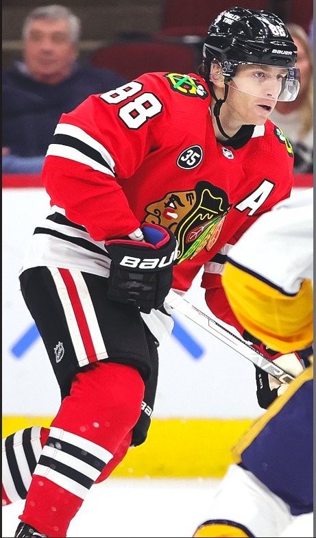 Patrick Kane atteint les 1'100 points en NHL