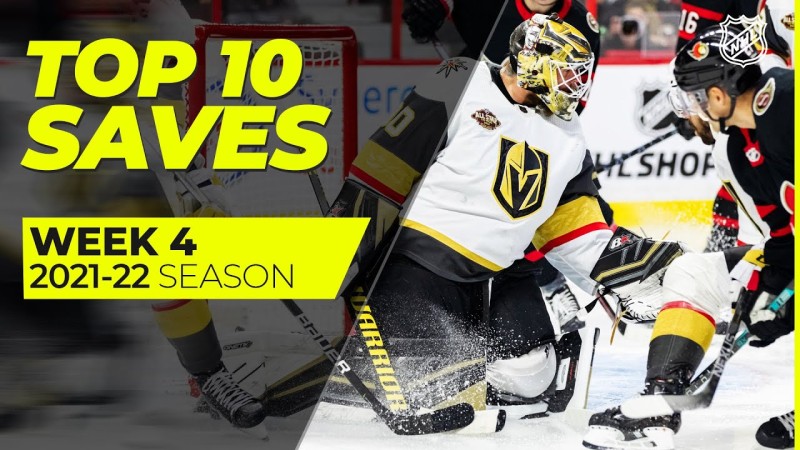 Top 10 des plus beaux arrêts de la dernière semaine en NHL