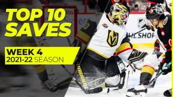 Top 10 des plus beaux arrêts de la dernière semaine en NHL