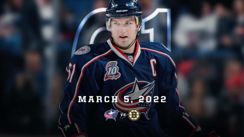Le numéro de Rick Nash sera le premier retiré de la franchise des Blue Jackets
