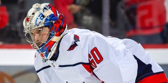 Gardiens avec un blanchissage à leur premier match en NHL