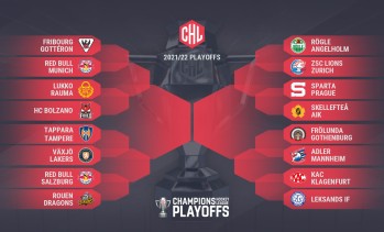 Tout ce qu'il faut savoir sur le format des play-offs de Champions Hockey League