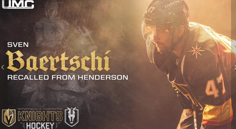 Sven Baertschi va peut-être regoûter à la NHL sous peu, avant de rejoindre Berne plus tard ?