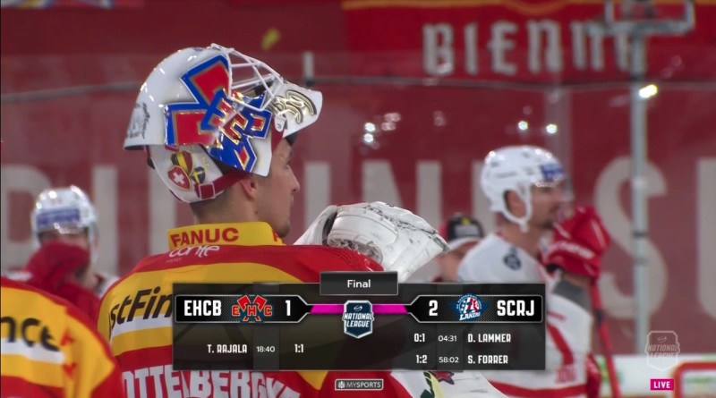 Bienne  également piégé par Rapperswil, Ajoie battu au Tessin