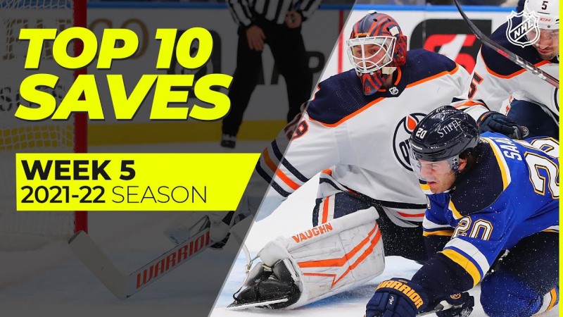 Top 10 des plus beaux arrêts de la dernière semaine en NHL
