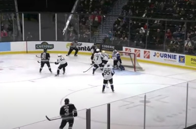 La LHJMQ a également eu droit à son airhook cette nuit