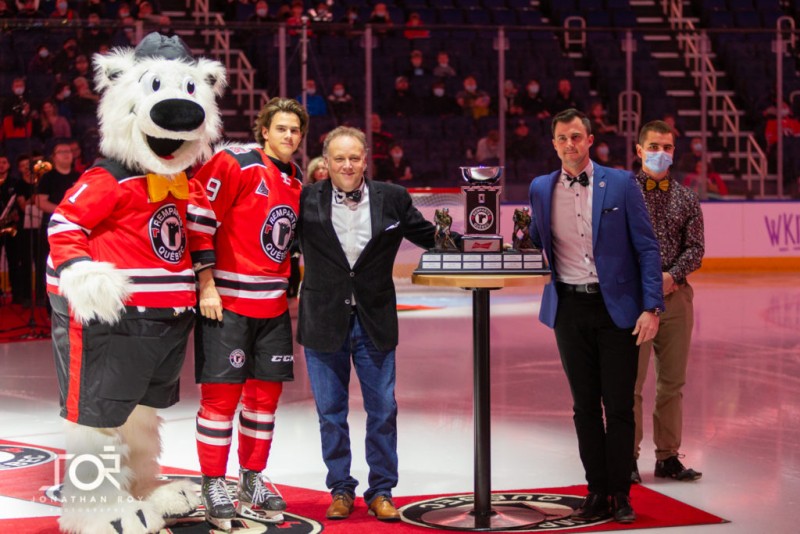 Théo Rochette honoré en Ligue de hockey junior majeur du Québec