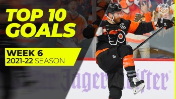 Les 10 plus beaux buts de la dernière semaine de NHL