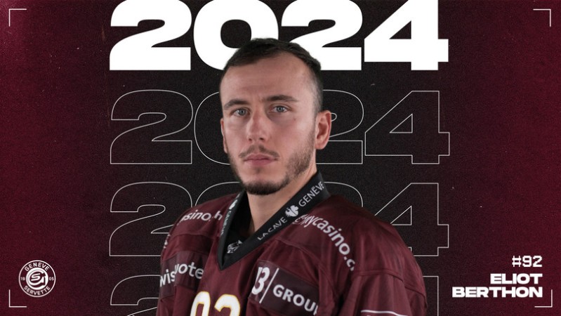 Eliot Berthon prolonge avec Genève