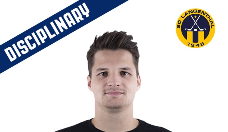 Stefan Rüegsegger prend trois matchs