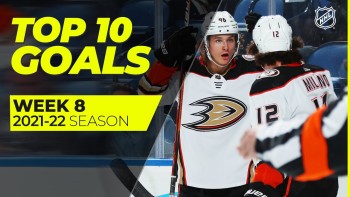 Top 10 des buts de la semaine écoulée en NHL