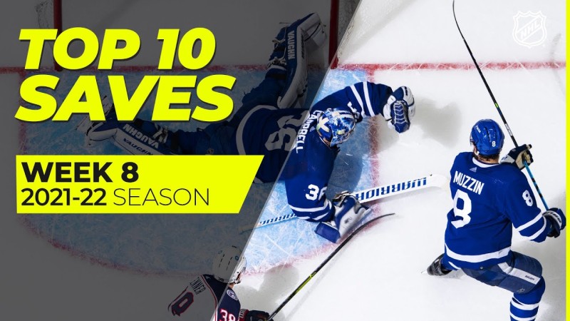 Top 10 des plus beaux arrêts de la dernière semaine en NHL