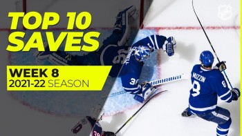 Top 10 des plus beaux arrêts de la dernière semaine en NHL