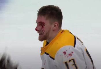 Jamais une bonne idée de défier Zdeno Chara  dans un combat