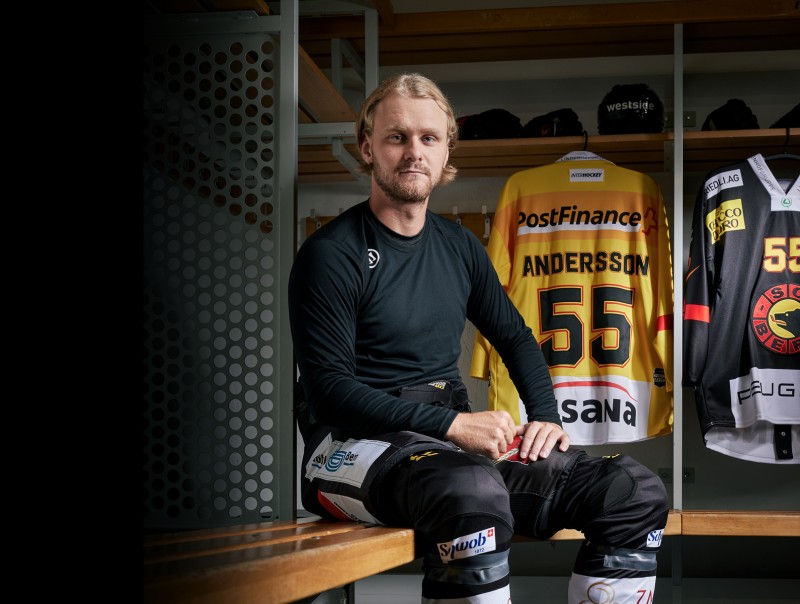 Calle Andersson désire terminer sa carrière en Suisse