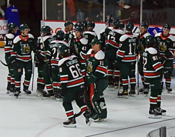 Attilio Biasca  marque dans la belle victoire des Mooseheads, soirée parfaite pour les Suisses de WHL