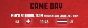 Formation des équipes pour le match Suisse vs Lettonie