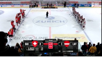 Petite victoire pour l'équipe de Suisse pour son entame de tournoi