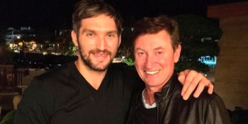 Evolution comparée de la moyenne de buts par match d'Alex Ovechkin et Wayne Gretzky