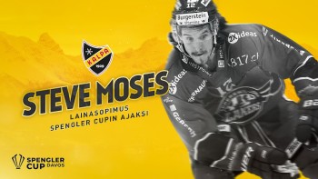 Steve Moses va retrouver le jeu avec KaiPa à la Coupe Spengler