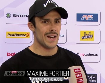 Maxime Fortier privé de Coupe Spengler