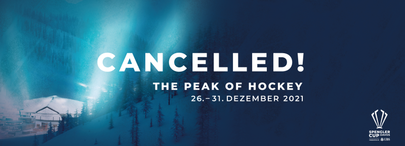 La Coupe Spengler officiellement annulée