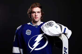 Les deux gardiens du Lightning dans le protocole covid