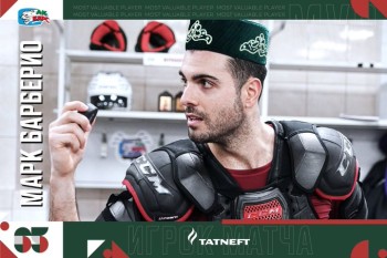 Mark Barberio marque son premier but en KHL