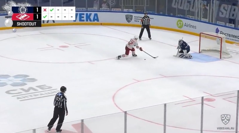 Sergei Shirokov remet ça avec sa superbe feinte sur penalty