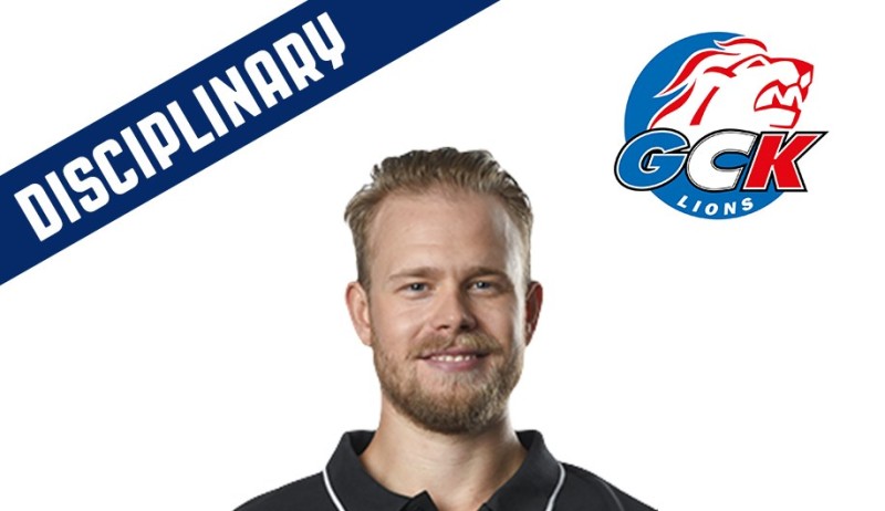 Victor Backman suspendu pour sa charge sur Linus Klasen