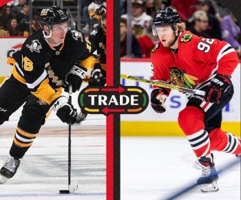 Echange entre les Penguins et les Blackhawks