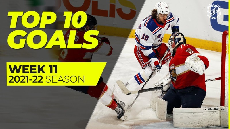 Les 10 plus beaux buts de la dernière semaine de NHL