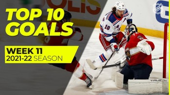 Les 10 plus beaux buts de la dernière semaine de NHL