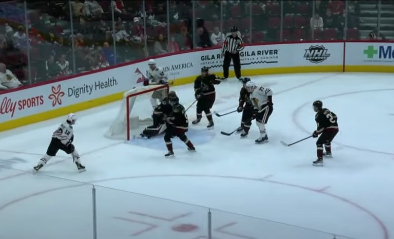 Un but pas vraiment académique pour les Blackhawks
