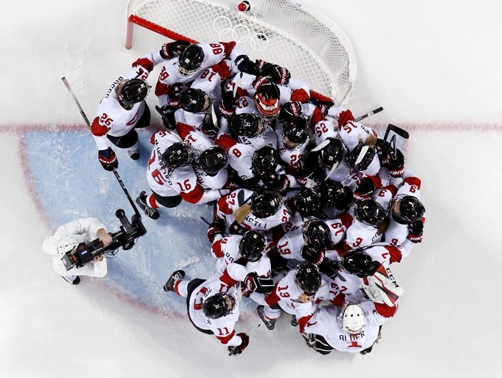 Sélection de l'équipe de Suisse féminine pour les JO