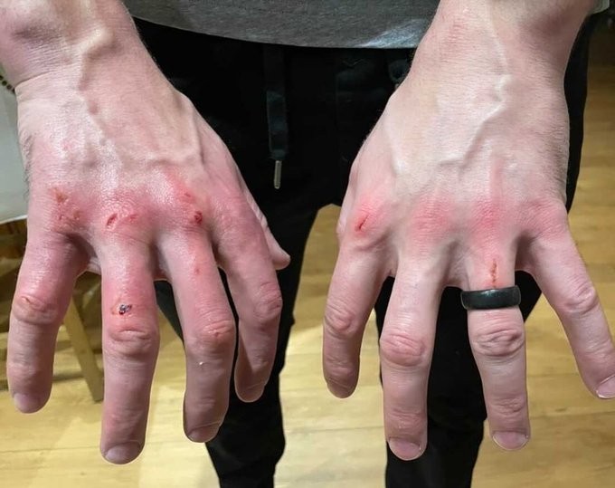 Milan Lucic s'est trouvé un nouveau punching ball