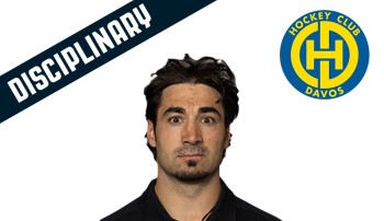 Suspension provisionnelle et ouverture d'une procédure contre Andres Ambühl