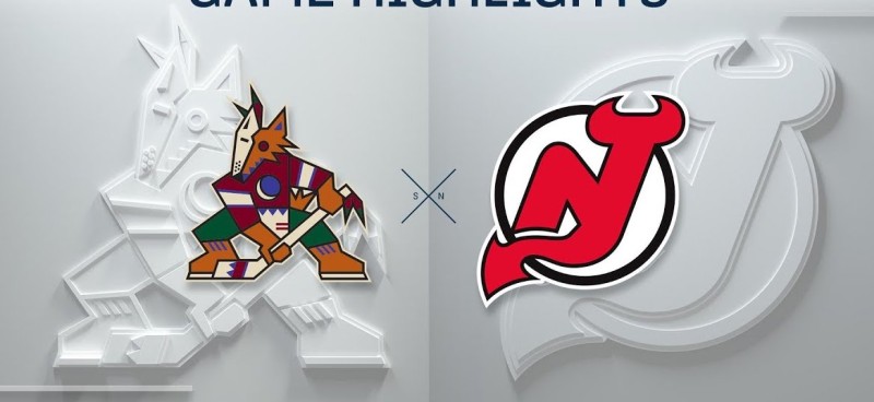 Les Coyotes s'imposent sur la glace des Devils