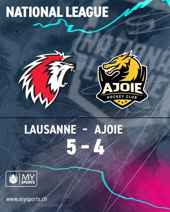 Résumé vidéo du match Lausanne va Ajoie