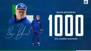 1'000e match coaché pour Bruce Boudreau