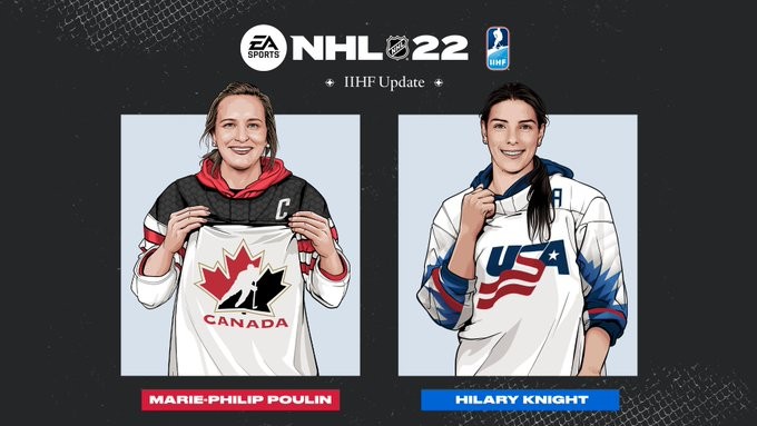 Les 10 joueuses les mieux notées dans NHL 22