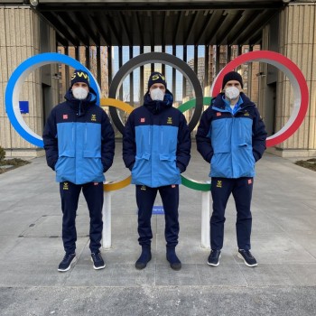 JO : le capitaine suédois et ses assistants