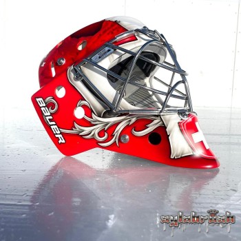 Le masque de Reto Berra pour les JO dans les détails