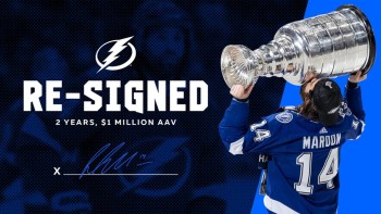 Pat Maroon prolonge avec le Lightning
