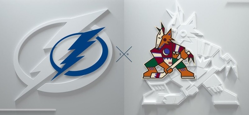 Les Coyotes s'inclinent de peu face au Lightning