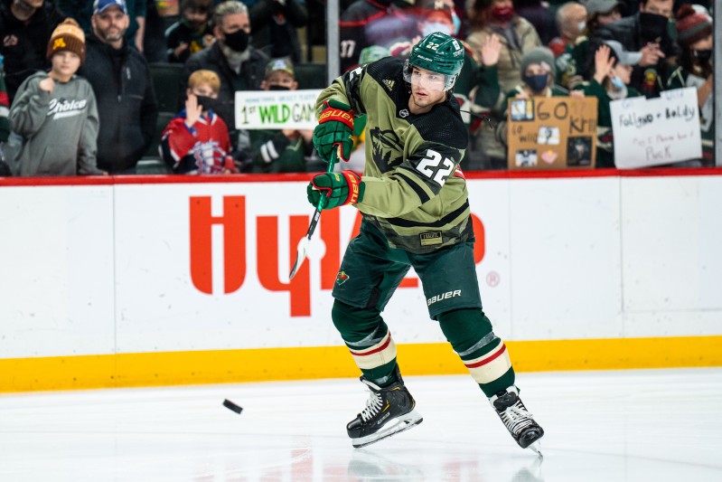 Kevin Fiala est le buteur le plus prolifique du Wild depuis son arrivée dans le club